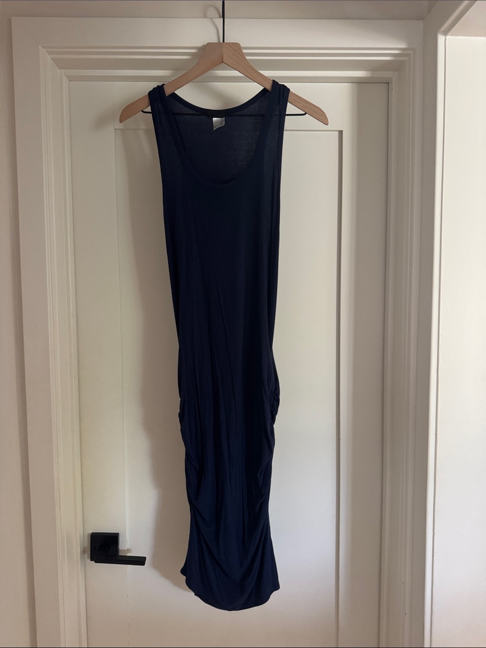 VENUS Navy Scoop Neck Dress